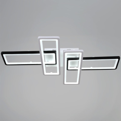 Потолочная люстра  03629-0.3-04A WH+BK