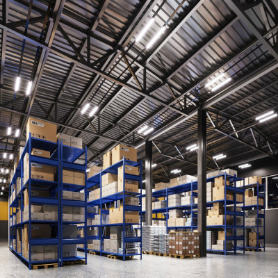 Промышленный потолочный светильник Compact 843424224