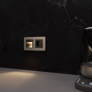 Встраиваемая LED подсветка Встраиваемые механизмы черные матовый W1154608
