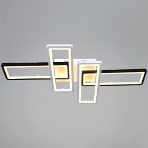 Потолочная люстра  03629-0.3-04A WH+BK