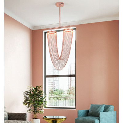 Потолочная люстра Otero 8608P copper