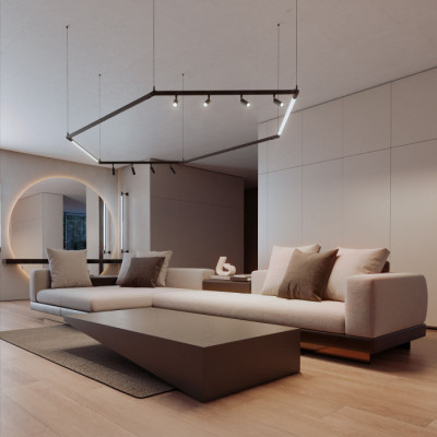 Трековый светильник Module System 85177/01