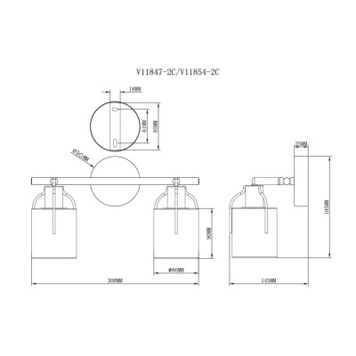 Спот Inari V11847-2C