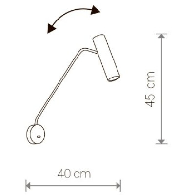 Бра Eye Super White 6487