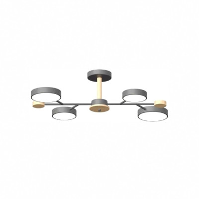 Потолочная люстра LED4U L3213-670 GR