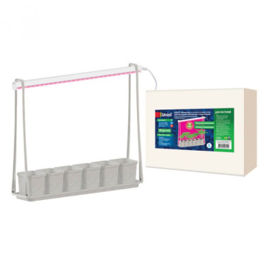 Настольная лампа для растений  ULT-P56-10W/SPSB IP20 MARBLE ECONOM