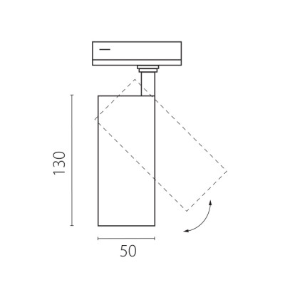 Трековый светильник Canno Pro C4127SS