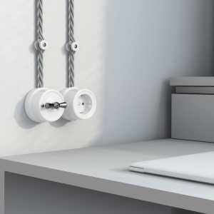 Изолятор Vintage белый матовый W6433401