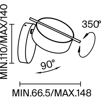 Спот Nuance MOD180WL-L4W3K