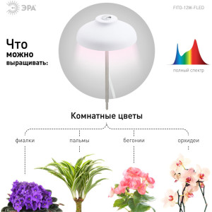 Светильник для растений  FITO-12W-FLED
