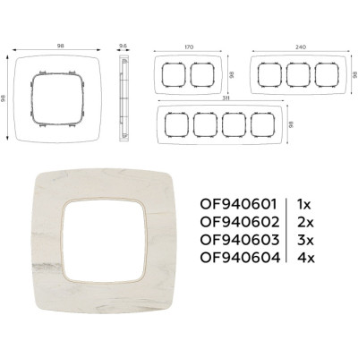 Рамка OMEGA OF940603