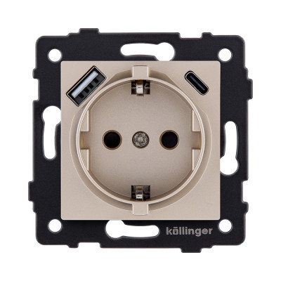 Розетка Aspekt REA-004GD